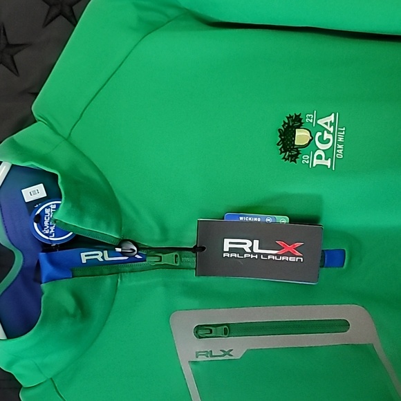 Ralph Lauren RLX PGA 2023 Oak Hill Perf Jersey LG NWT - Picture 2 of 5
